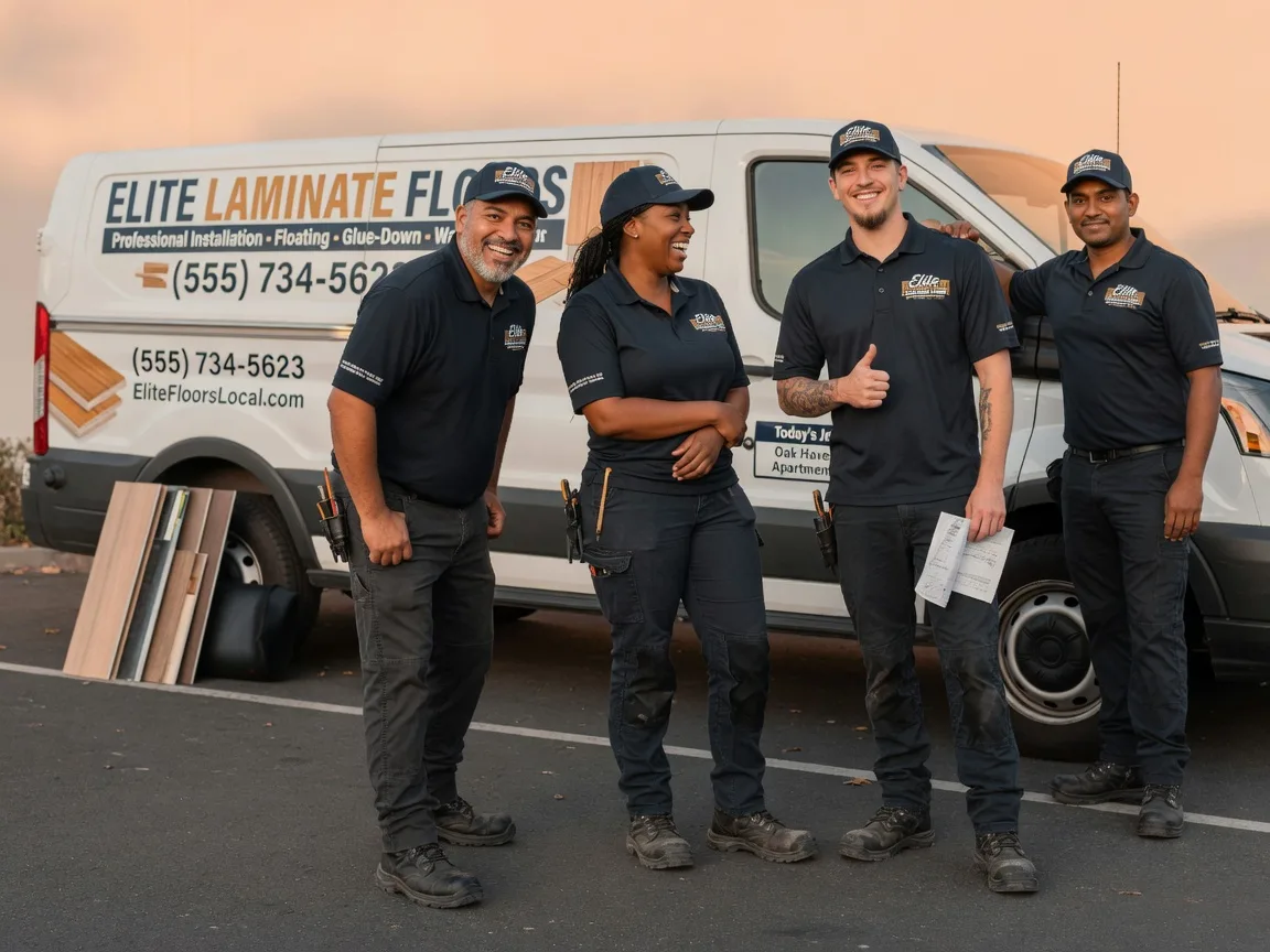 Laminate flooring installation company in Hallock, MN